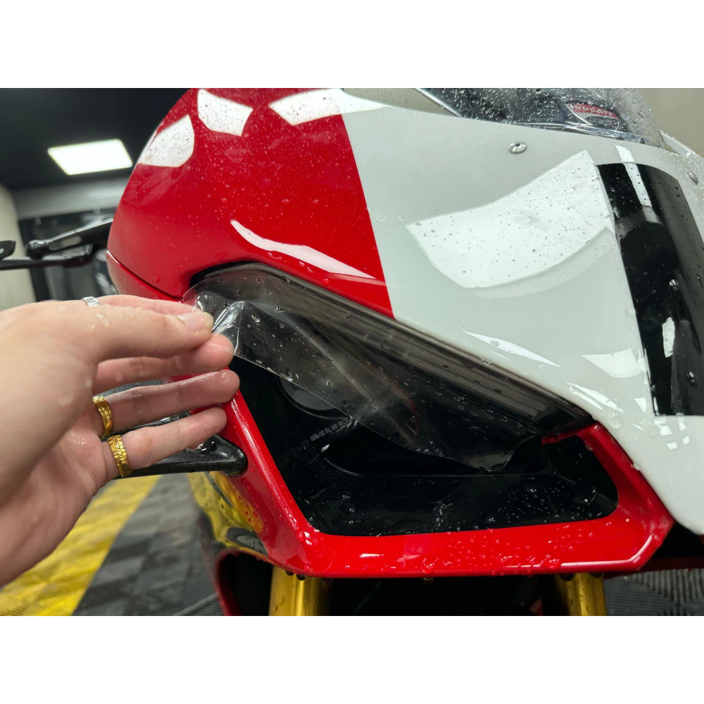 Panigale V4SP2 V4S 儀錶 大燈兩件組 TPU 犀牛皮