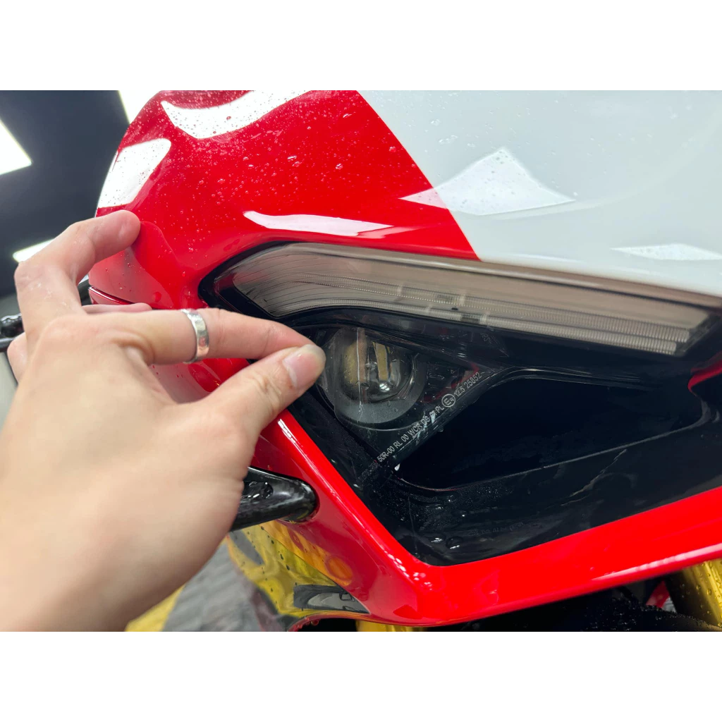 Panigale V4SP2 V4S 儀錶 大燈兩件組 TPU 犀牛皮