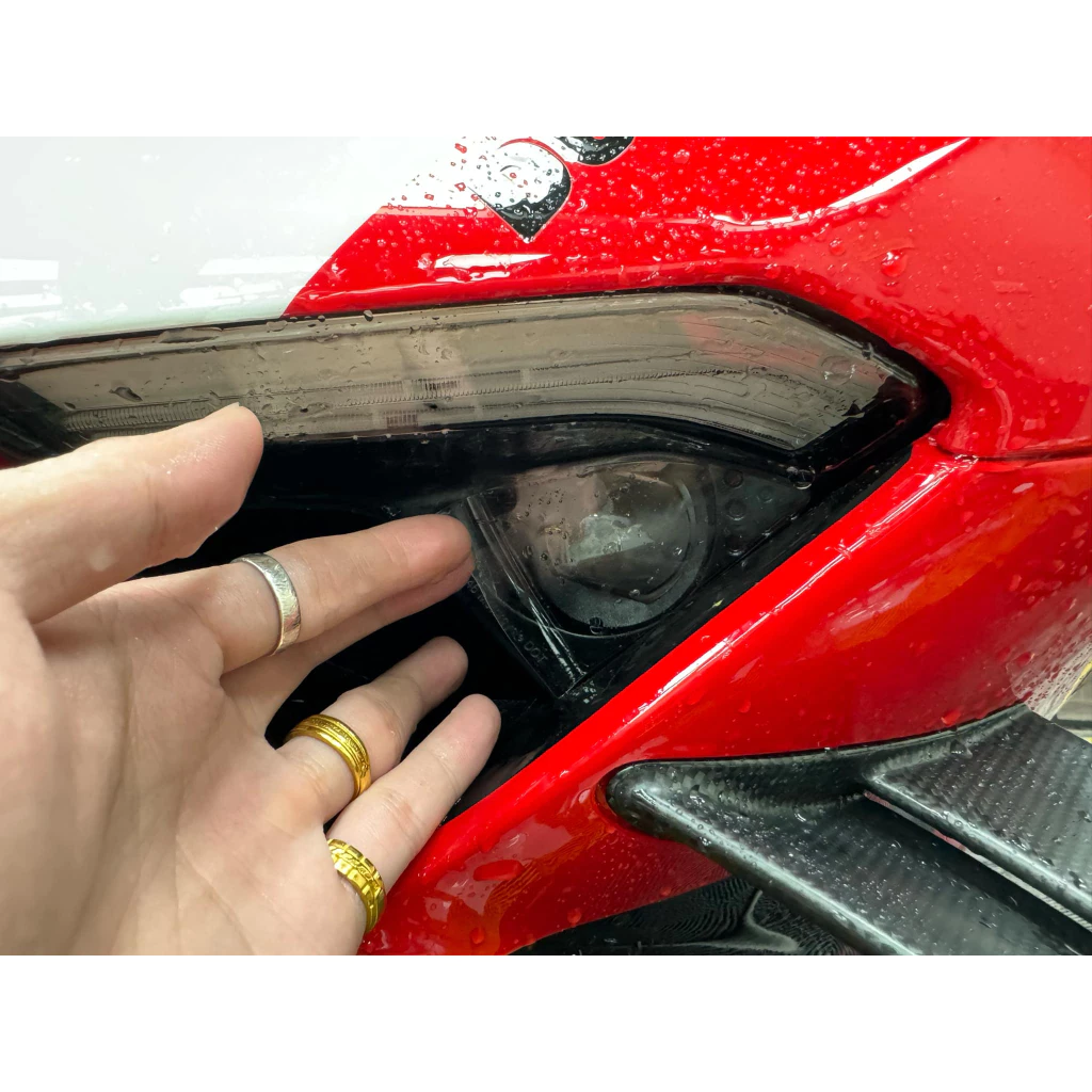 Panigale V4SP2 V4S 儀錶 大燈兩件組 TPU 犀牛皮