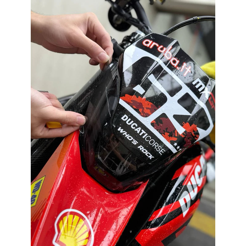 Hypermotard 698 大燈 儀表 TPU 犀牛皮