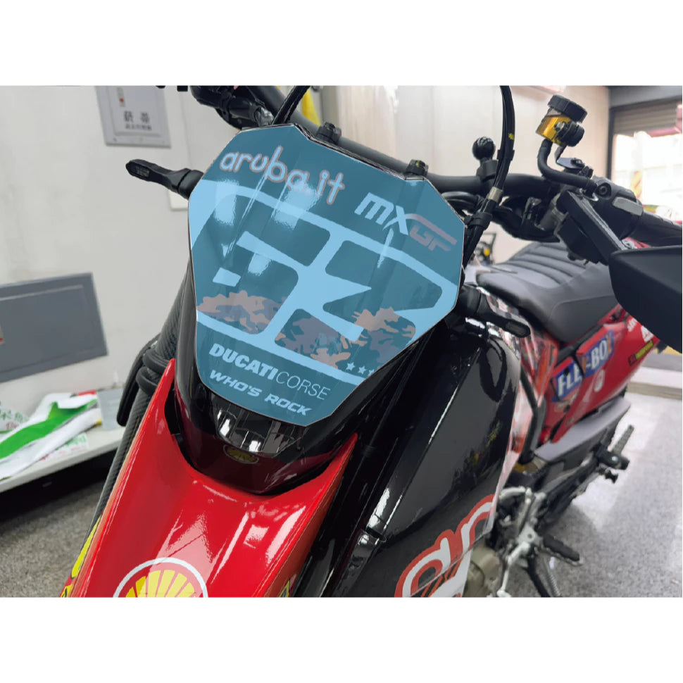 Hypermotard 698 車身 犀牛皮 改色膜