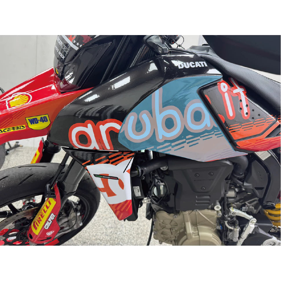 Hypermotard 698 車身 犀牛皮 改色膜