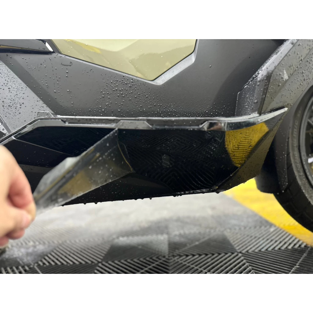 Adv350 亮黑部件 前小盾 TPU 犀牛皮 卡夢 改色