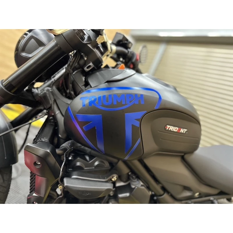 凱旋660 Trident660 大LOGO車貼 裝飾 貼紙