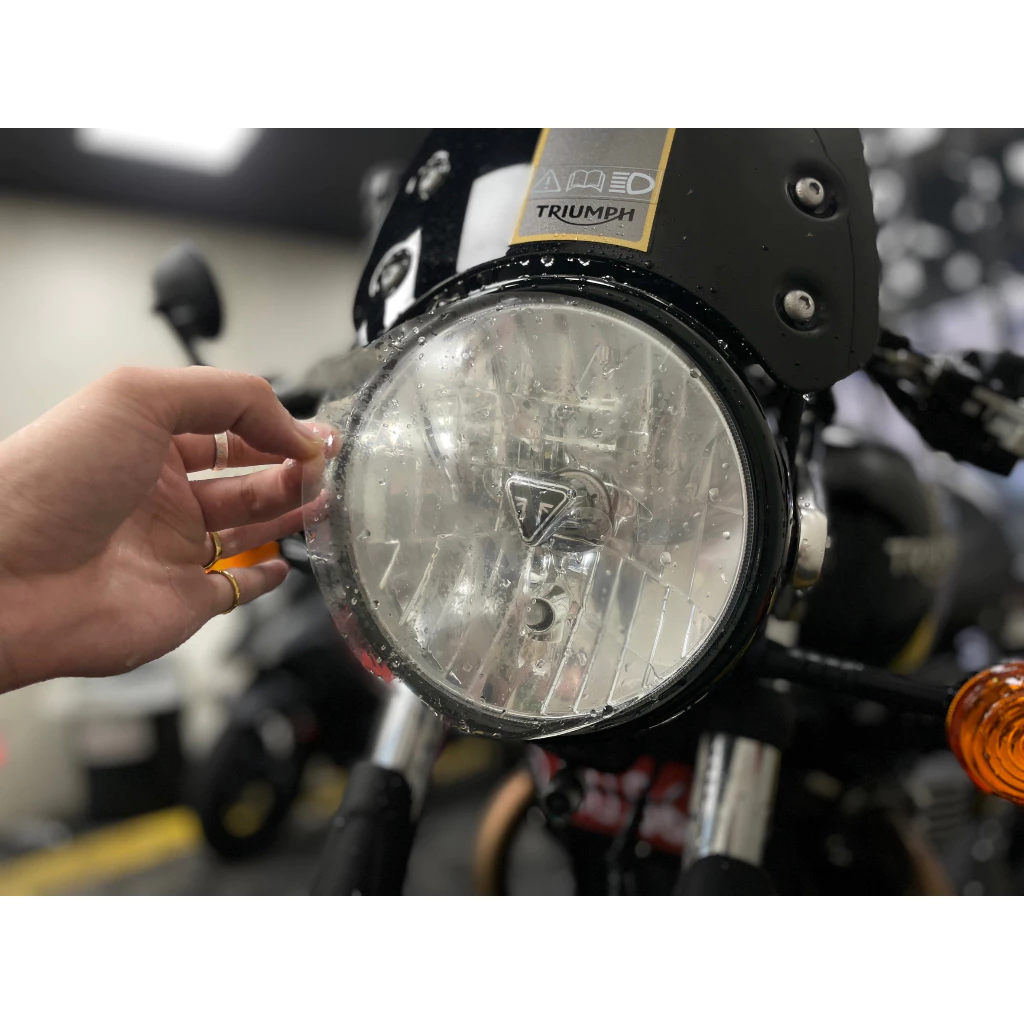 Street twin 1200 大燈 儀表2件組 TPU 犀牛皮