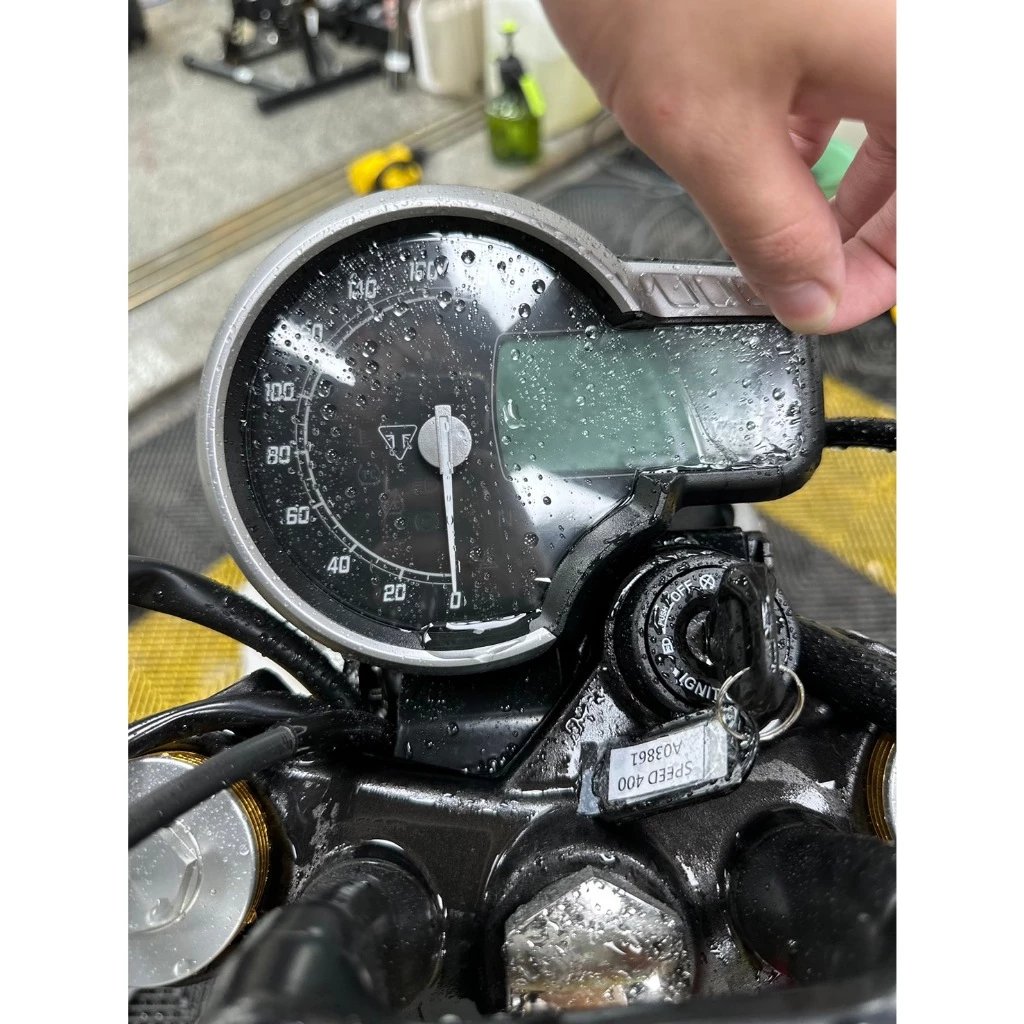 Speed400 Scrambler400X 大燈 儀表 尾燈 TPU 犀牛皮