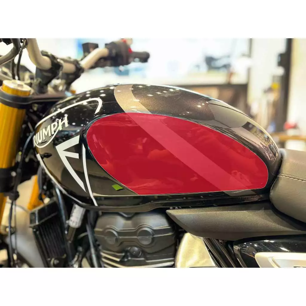 Speed400 Scrambler400X 油箱中間 夾角處 側殼 TPU 犀牛皮