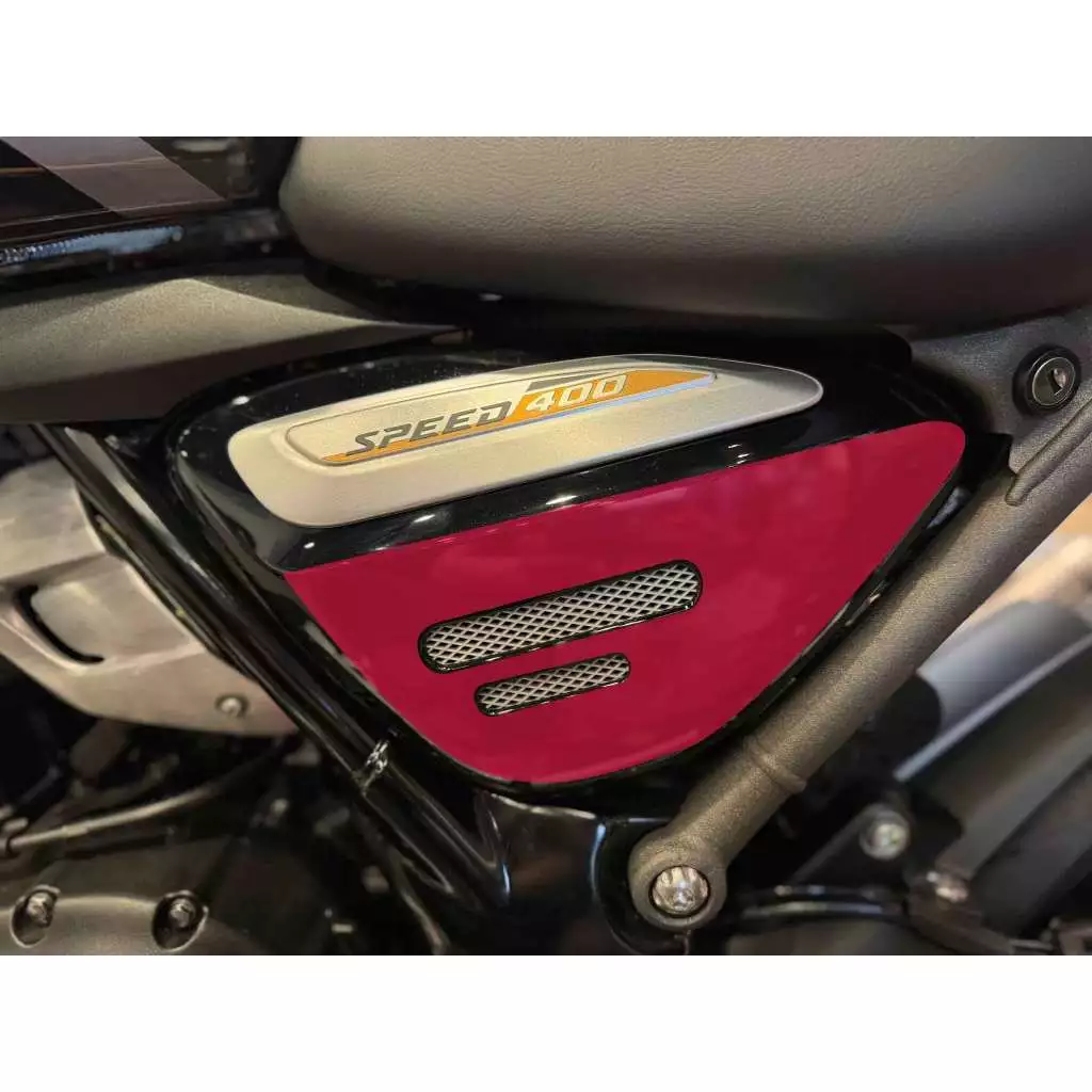 Speed400 Scrambler400X 油箱中間 夾角處 側殼 TPU 犀牛皮