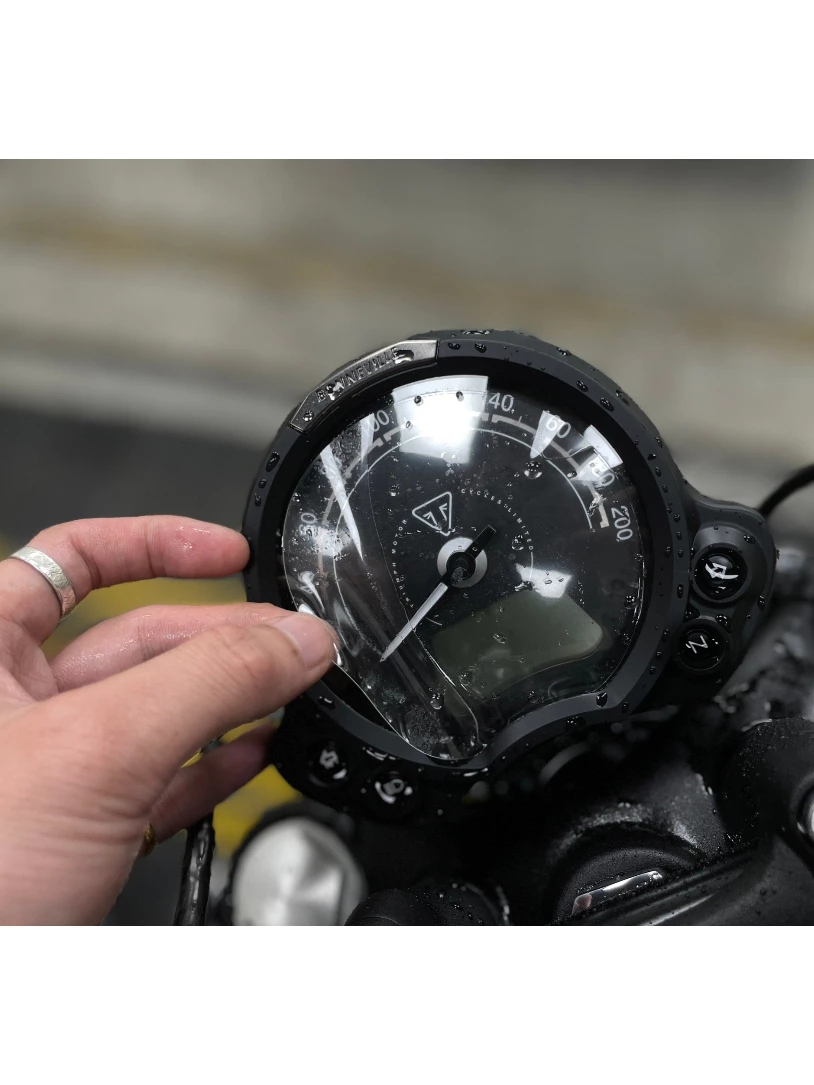 Scrambler 900 水冷 大燈 儀錶 TPU 犀牛皮