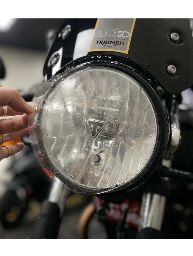 Scrambler 900 水冷 大燈 儀錶 TPU 犀牛皮