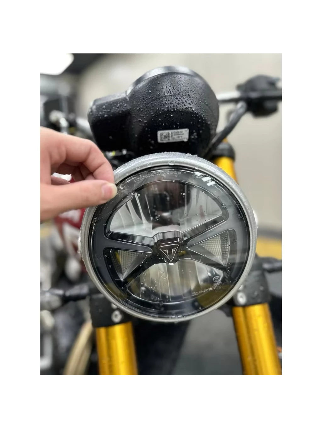 Scrambler 1200X 儀錶 TPU 犀牛皮