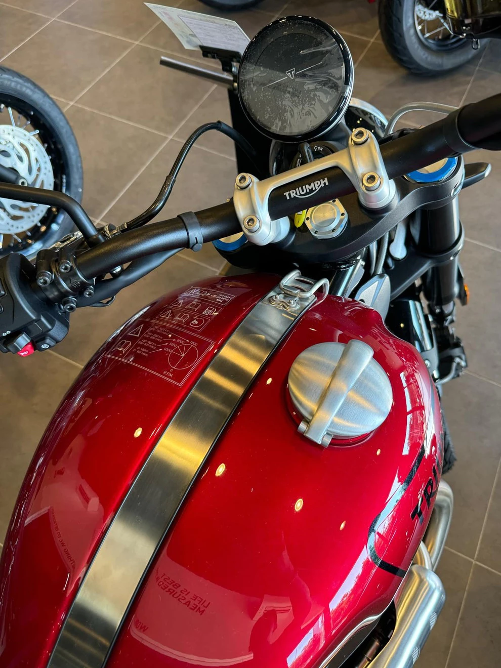 Scrambler 1200X 儀錶 TPU 犀牛皮