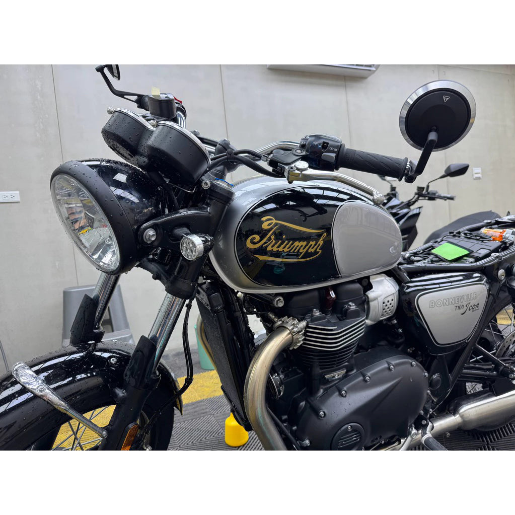 Bonneville T100 ICON 大燈 儀錶 TPU 犀牛皮