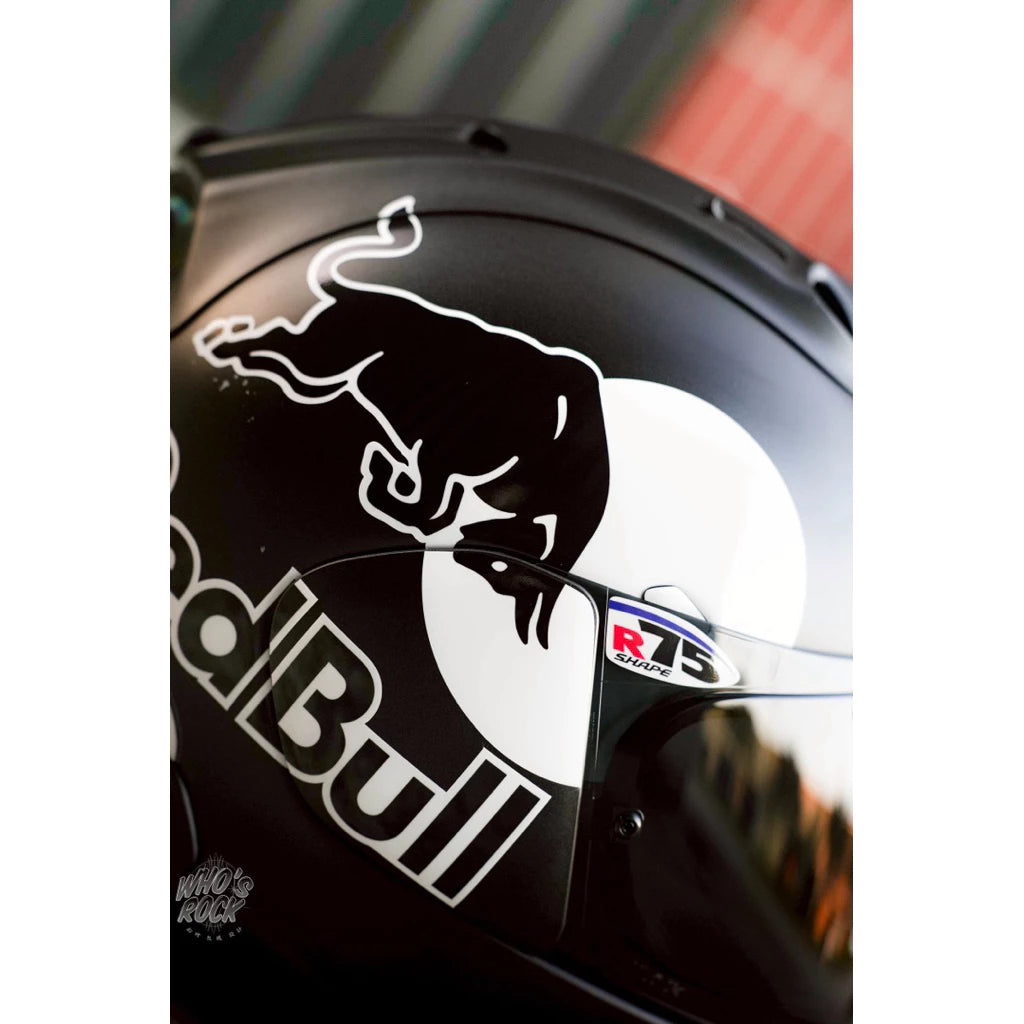 ARAI RX7X R75安全帽貼紙 redbull RR5鏡片貼
