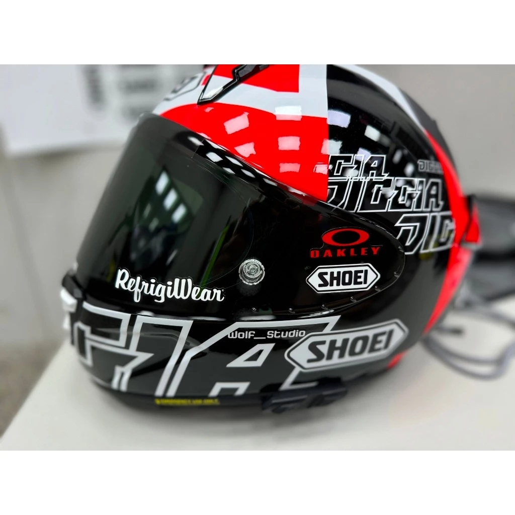 SHOEI x15 x14 Fabio X-fifteen redbull 鏡片貼