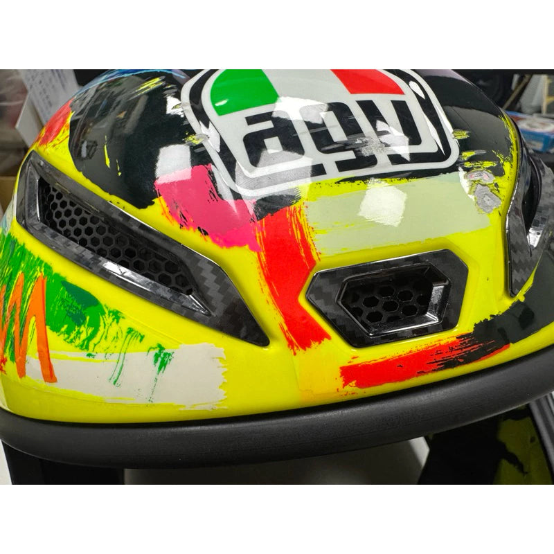 AGV PISTA GP RR 進氣、防水、裝飾貼紙　犀牛皮