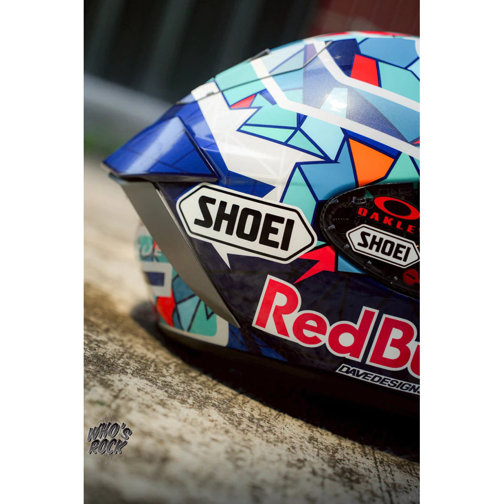 SHOEI X15 X-Fifteen 巴塞隆納 BARCELONA redbull 紅牛下巴