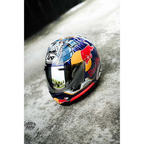 Arai RX7X Pedrosa Shogun 武士帽 選手彩繪 rdbbull貼紙 選手帽