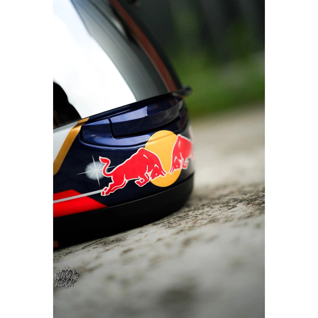 Arai RX7X Pedrosa Shogun 武士帽 選手彩繪 rdbbull貼紙 選手帽