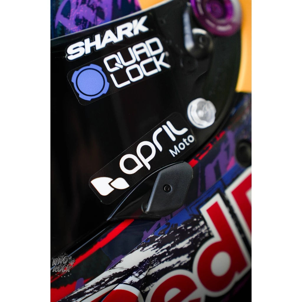 Shark Aeron-GP Zarco 選手彩繪 Motogp 選手帽貼紙 鏡片貼