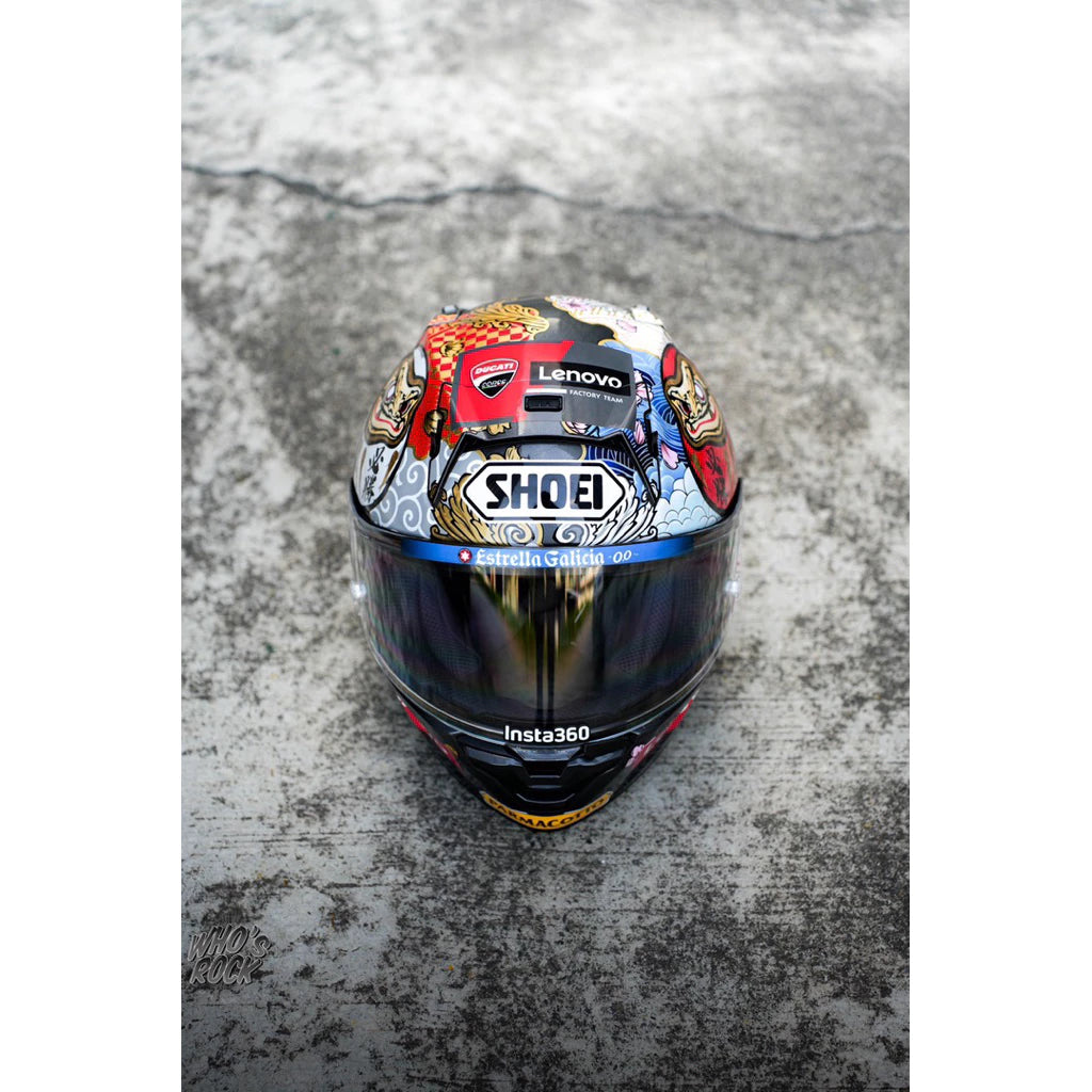 SHOEI X15 MOTEGI 5 招財貓 達摩招財不倒翁 DUCATI 鏡片貼