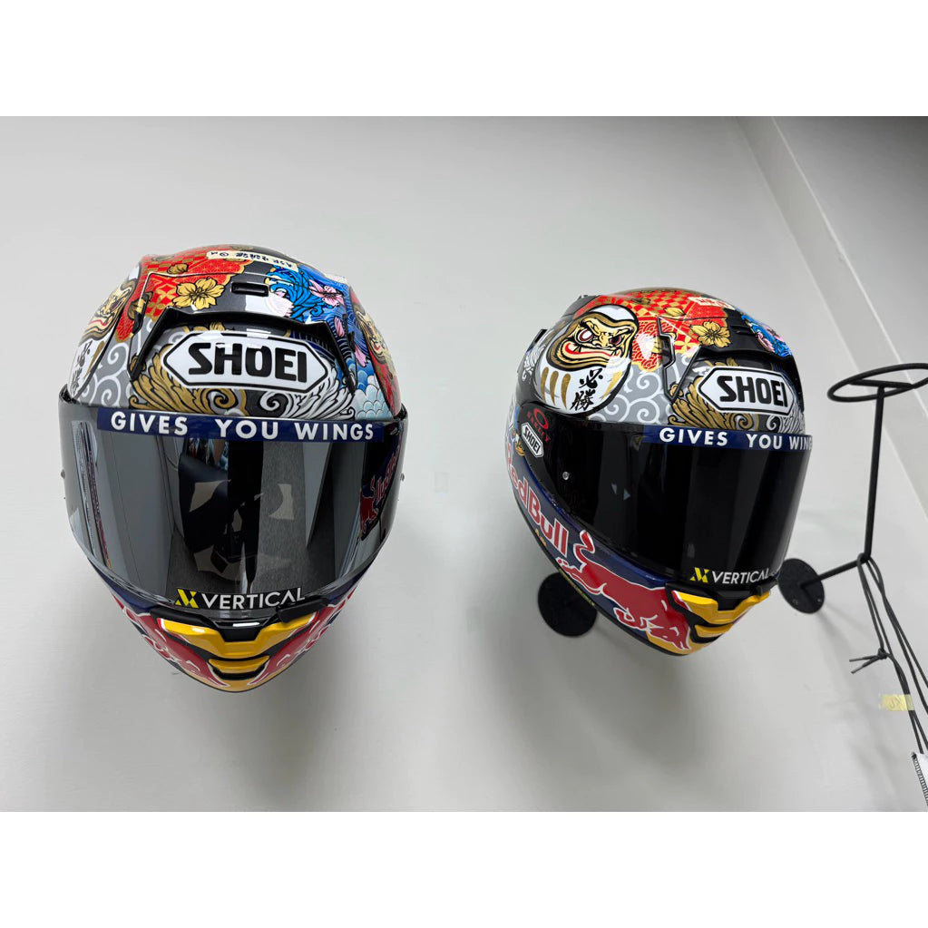 SHOEI X15 MOTEGI 5 招財貓 達摩招財不倒翁 redbull 紅牛下巴貼
