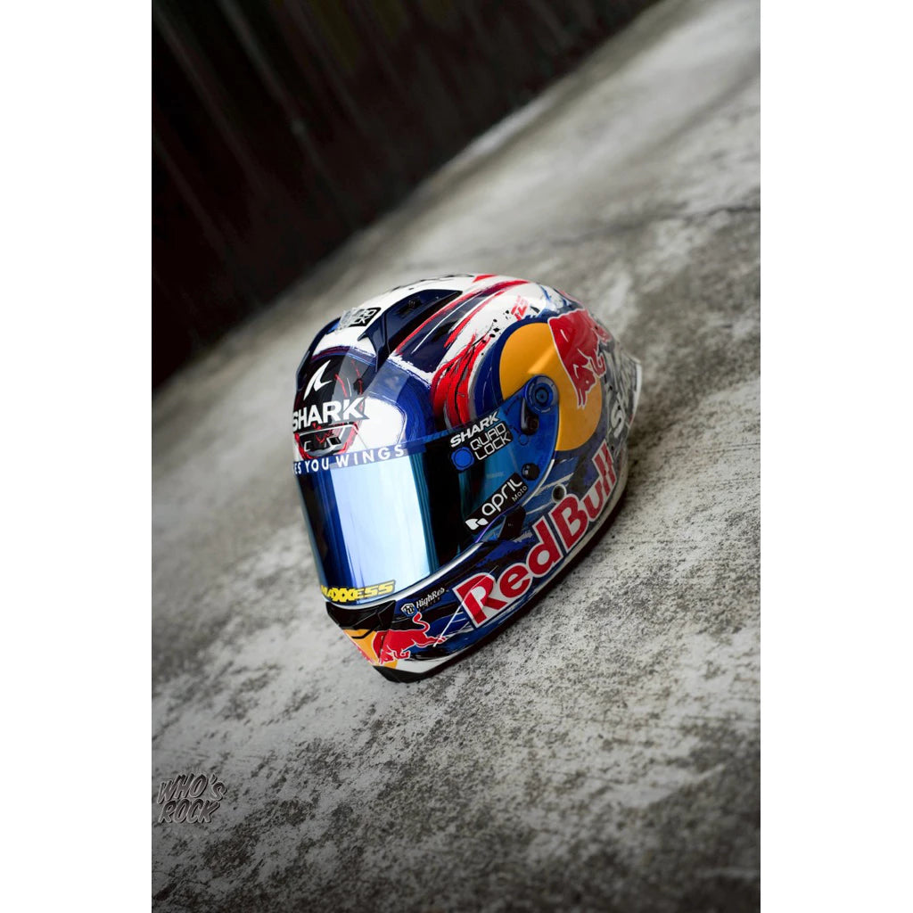 Shark Aeron GP FIM Replica Zarco 選手彩繪 redbull貼紙