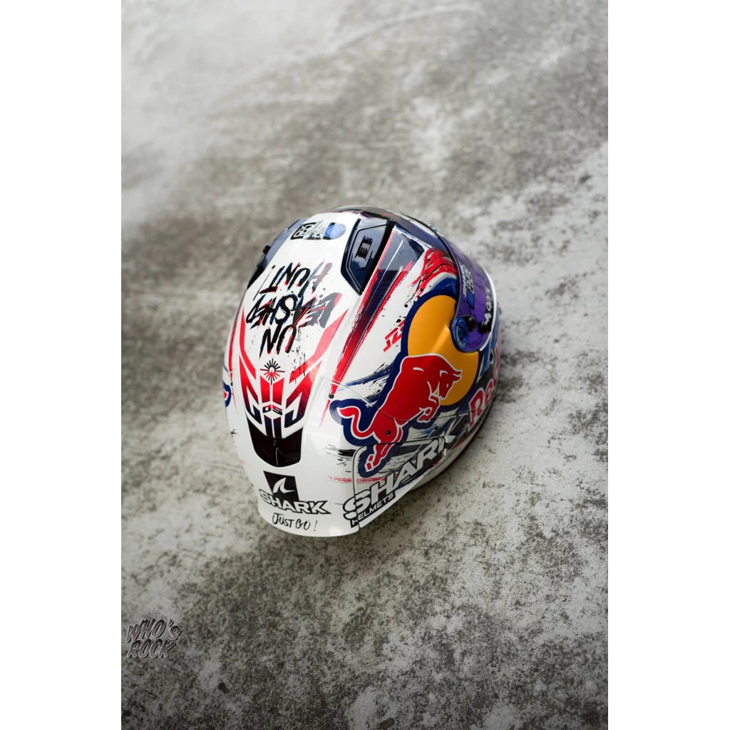 Shark Aeron GP FIM Replica Zarco 選手彩繪 redbull貼紙
