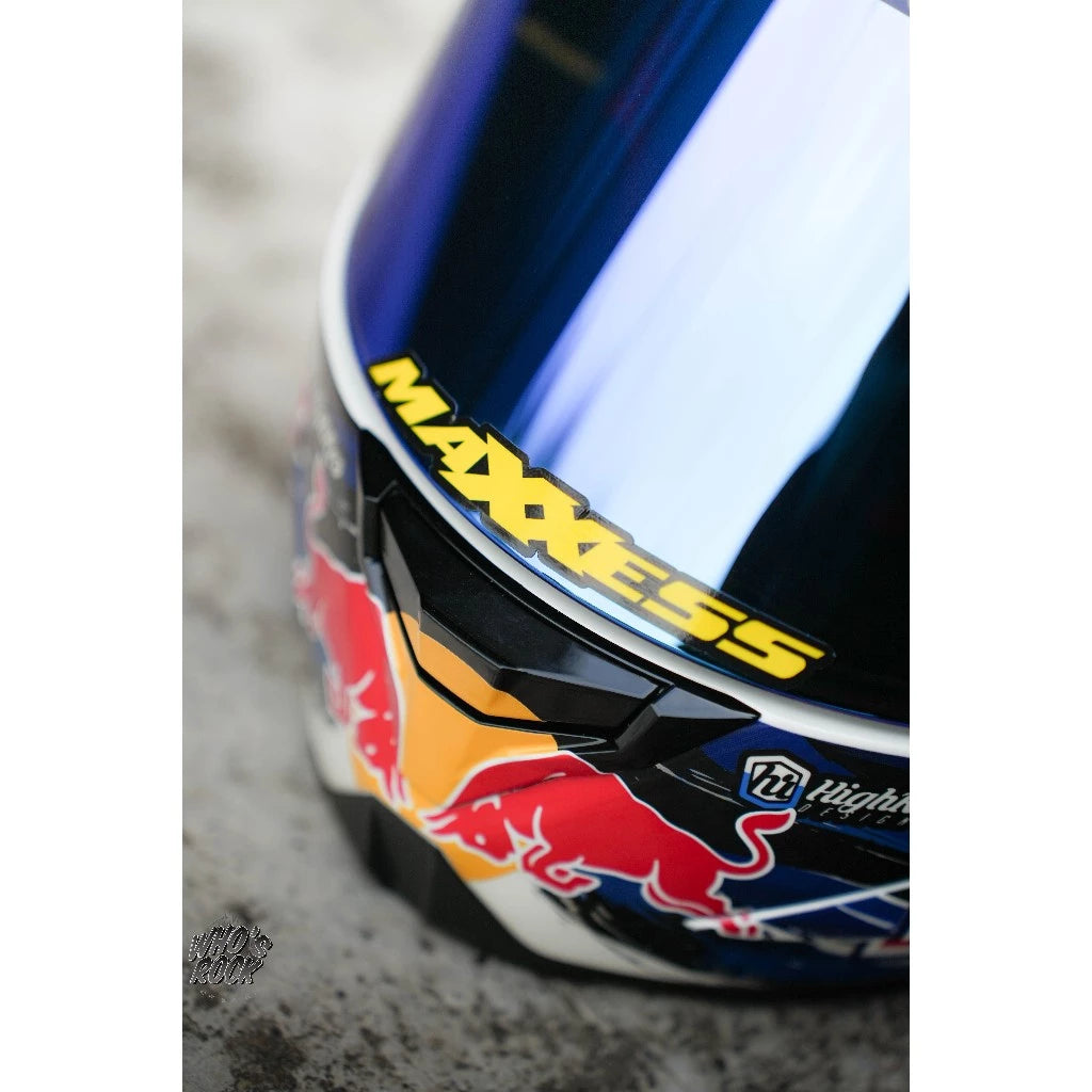 Shark Aeron GP FIM Replica Zarco 選手彩繪 redbull貼紙