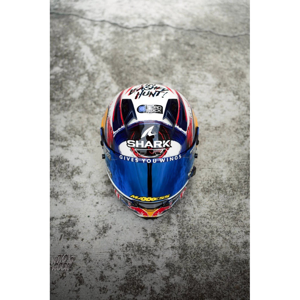 Shark Aeron GP FIM Replica Zarco 選手彩繪 redbull貼紙
