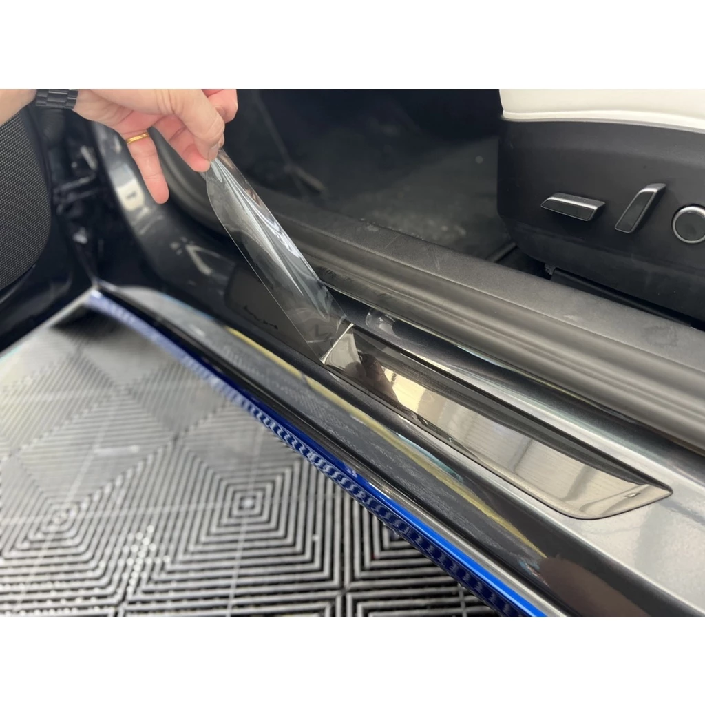 Tesla 特斯拉 MODEL3 迎賓踏板 TPU 犀牛皮 (KIA 電動車 現代)