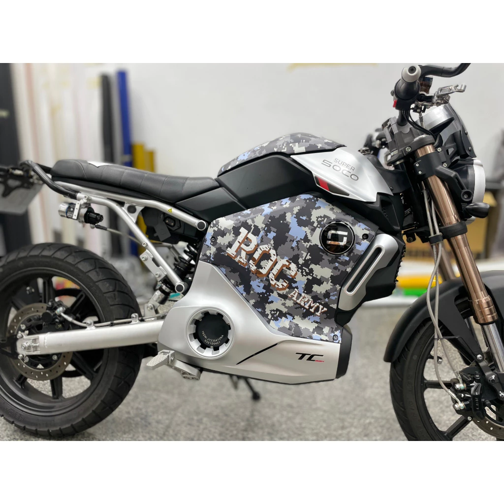 SUPER SOCO TC 大燈 儀錶 車標 TPU 犀牛皮