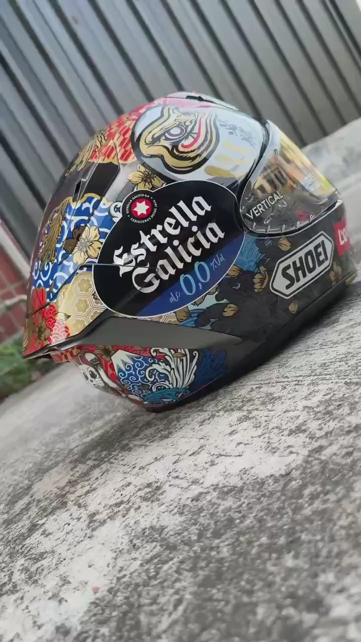 SHOEI X15 MOTEGI 5 招財貓 達摩招財不倒翁 DUCATI 選手帽